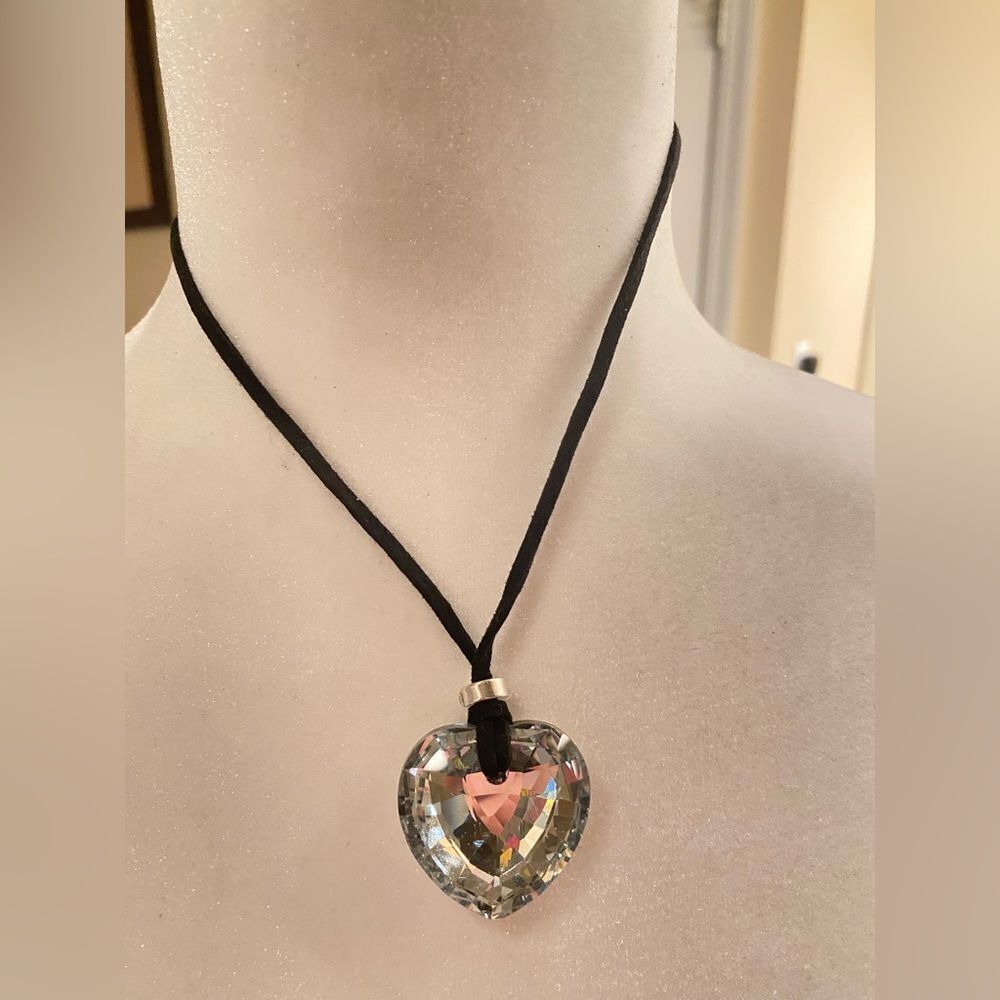Iridescent Heart Necklace